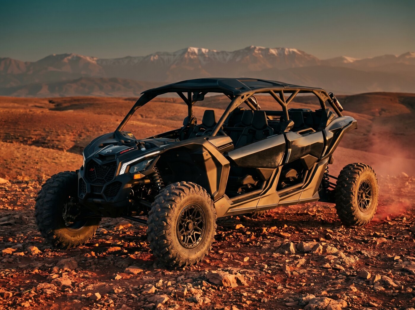 Buggy Can-Am Maverick X3 4 places dans le désert Agafay